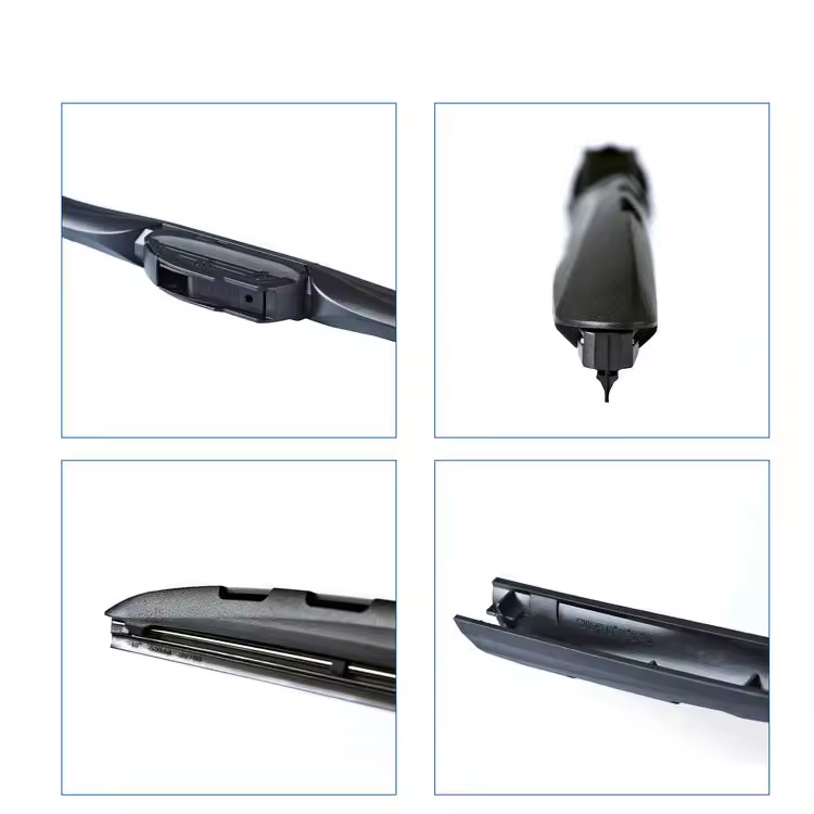 detail of hybrid wiper blade