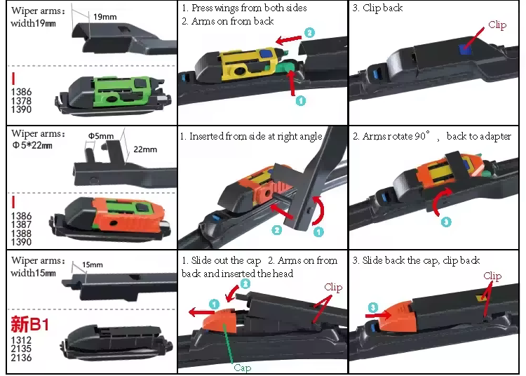 replacement wiper blades