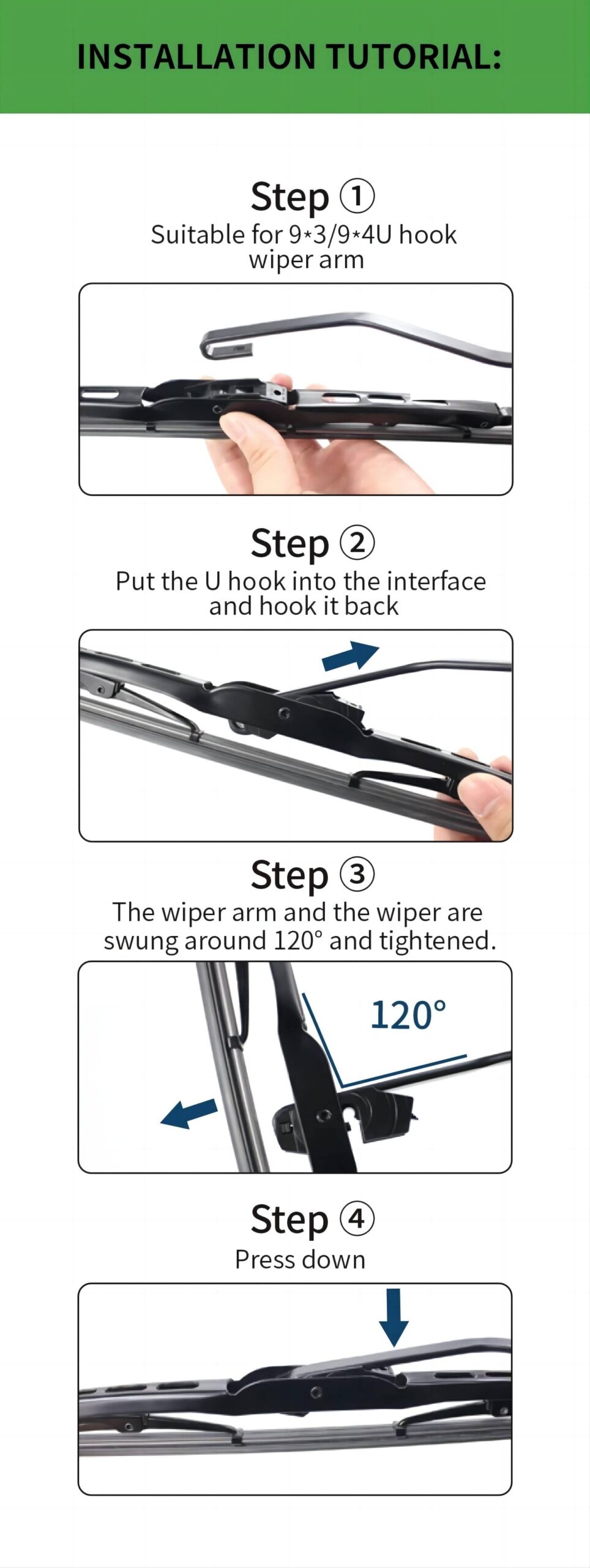 How To Install Convention Wippers